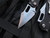 Microtech Stitch Auto Black Aluminum Body w/ Stonewashed Plain Edge Blade (3.75") 169-10