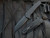 Pro-Tech Knives Malibu Operator Flipper Black 7075 Aluminum Body w/ Tritium Button and DLC Reverse Tanto Blade (3.5") 5203-OPERATOR
