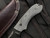 Bradford Knives Guardian4 Fixed Blade Black Micarta Scales w/ Sabre Grind 3V Black DLC Blade (4.625") 4S-101B-3V
