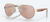 Costa Loreto Sunglasses Copper Silver Mirror Polarized Polycarbonate Lenses, Rose Gold Frame