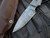 Bradford Knives Guardian4 Fixed Blade Black Micarta Scales w/ Sabre Grind 3V Nimbus Finish Blade (4.625") 4S-101N-3V