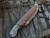 Bradford Knives Guardian4 Fixed Blade Black Micarta Scales w/ Sabre Grind 3V Nimbus Finish Blade (4.625") 4S-101N-3V