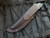 Bradford Knives Guardian4 Fixed Blade Black Micarta Scales w/ Sabre Grind 3V Nimbus Finish Blade (4.625") 4S-101N-3V