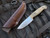 Bradford Knives Guardian4.5 Fixed Blade Camo Micarta Scales w/ Sabre Grind 3V Stonewashed Blade (4") 4.5S-109-3V