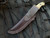 Bradford Knives Guardian4.5 Fixed Blade OD Green Micarta Scales w/ Sabre Grind 3V Black DLC Blade (4") 4.5S-102B-3V