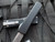 Axial Gear Shift Black Aluminum Body w/ Magnacut Clip Point Stonewashed Plain Edge Blade (3.3")