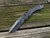 Marfione Custom Amphibian RAM-LOK Folder Carbon Fiber Body w/ DLC Two Tone Hardware and Basket Weave Broken Anvil Damascus Blade (4")