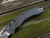 Marfione Custom Amphibian RAM-LOK Folder Carbon Fiber Body w/ DLC Two Tone Hardware and Explosion Pattern Broken Anvil Damascus Blade (4")