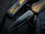 Heretic Knives Manticore X D/E Ultem Cover Body w/ DLC Plain Edge Blade (3.7") H032-6A-ULTEM