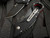 Spartan Blades Ronin Shoto Folding Karambit Red/Black G10 Scales w/ Blackwashed Tanto Plain Edge Blade (2.5") SFBL9BK