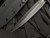 Spartan Blades Harsey Dagger Fixed Blade Double Black Canvas Micarta Handle w/ Black DLC Plain Edge Blade (6") SB49BKBKKYBK