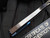 Marfione Custom Cypher S/E Royalloy Stainless Steel Two Tone DLC Body w/ Blue Titanium Accents and Hand Rubbed Satin Blade (4")