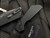 Pro-Tech Knives Strider PT+ Auto Folder Black Aluminum Body w/ Magnacut Black DLC Plain Edge Blade (3.06") PT203