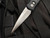 Pro-Tech Knives Godson Auto Folder Black Aluminum Body w/ Dark Matter Carbon Fiber Inlays and Satin Plain Edge Blade (3.15") 704-DM
