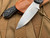 Bradford Knives Guardian3.2 Fixed Blade Textured Black G10 Scales w/ Magnacut Stonewashed Sabre Grind Blade (3.5") 3.2S-001-MC