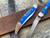 Case Knives Blue G10 Smooth Small Texas Toothpick Folder 16755