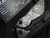 Arcane Design The Creature Folder Black Titanium Body w/ Silver Pivot Collar and Damasteel Tanto Plain Edge Blade (3.75")
