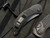 Brachial Auto S/E Folder Shadow Black Aluminum Body w/ Shadow DLC Plain Edge Blade (3.25") 268A-1DLCTSH