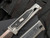 Reate Exo-M Gravity Knife Titanium Black Micarta Inlaid Body w/ Elmax Satin Drop Point  Plain Blade (2.95”)