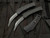 Heretic Knives Roc Auto Black Aluminum Body w/ Magancut Black DLC Plain Edge Blade (3.18") H060-6A-T