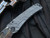 Medford Marauder-H Folder Beadblast Cement "Lightning" Body w/ PVD Hardware, Flamed Clip, and S35VN Vulcan Drop Point Blade (3.75")