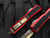 Microtech Makora D/E Red Aluminum Body w/ Bronzed Plain Edge Blade (3.4") 206-13RDS