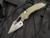 Microtech Borka Manual RAM-LOK Folder Frag OD Green G10 Body w/ Stonewashed Plain Edge Blade (3.7") 169RL-10FRGTOD