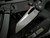 MIcrotech MSI Ram-Lok Folder Black G10 Body w/ Apocalyptic Plain Edge Blade (3.75") 210-10APGTBK
