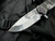 Medford USMC Fighter Flipper Tumbled Titanium Body w/ Flamed Hardware/Clip and S45VN Tumbled Blade (4.25")