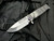 Medford USMC Fighter Flipper Tumbled Titanium Body w/ Flamed Hardware/Clip and S45VN Tumbled Blade (4.25")