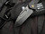 Medford Swift FL Flipper Black PVD Aluminum Body w/ Bronzed Hardware and S45VnN Black PVD Tanto Blade (3.3")