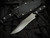 Microtech Arbiter Fixed Blade Black G10 Handle w/ Apocalyptic Full Serrated Blade (8.75") 104-12AP