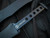 Heretic Knives Hydra T/E Black Aluminum Body w/ DLC Black Plain Edge Blade (3.6") H006-6A-T