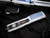 Microtech Ultratech D/E Clone Trooper Edition White/Blue Aluminum Body w/ White/Blue Plain Edge Blade (3.4") 122-1CO