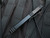 CONSIGNMENT Microtech Ultratech Spartan Black Tactical Aluminum Body w/ Black Plain Edge Blade (3.4") 223-1T