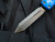 CONSIGNMENT Microtech UTX-85 Spartan Blue Aluminum Body w/ Bronzed Apocalyptic Plain Edge Blade (3.1") 230-13APBL