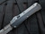 CONSIGNMENT Microtech Glykon Black/Apocalyptic Aluminum/Titanium Body w/ Full Serrated Apocalyptic Blade (3.75") 184-12AP