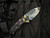 Medford Knives Praetorian Genesis T Folder Black PVD Multi-Color "Birds of Paradise" Titanium Body w/ Black PVD Clip and S35VN DLC Plain Edge Blade (3.3")