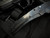 Medford Knives Slim Midi Folder PVD Black "Bronze Flag" Engraved Titanium Body w/ PVD Black Hardware/Clip and S45VN DLC Drop Point Plain Edge Blade (3.25")