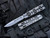 Benchmade 85 Butterfly Knife Integral Titanium Handles w/ CPM S30V Stonewashed Plain Edge Blade (4.4") 85