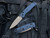 Benchmade Bugout Axis Lock Folder Crater Blue® Grivory Body w/ CPM-S30V FDE Plain Edge Blade (3.24") 535FE-05