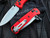 Benchmade Mini Bugout Axis Lock Folder Mesa Red Grivory® Body w/ CPM-S30V Stonewashed Plain Edge Blade (2.82") 533-04