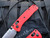 Benchmade Mini Bugout Axis Lock Folder Mesa Red Grivory® Body w/ CPM-S30V Stonewashed Plain Edge Blade (2.82") 533-04