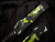 Heretic Knives Hydra Recurve Heretic Camo Aluminum Body w/ Magancut Two Tone Black Plain Edge (3.6") H008-10A-HCAMO