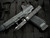 Microtech UTX-85 T/E Tactical Black Aluminum Body w/ Tactical Black Blade (3.1") 233-3T