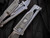 Reate Exo Mini Gravity Knife Titanium Black Micarta Inlaid Body w/ CPM 3V Stonewashed Drop Point Plain Blade (2.6”)