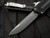 Microtech Scarab II 2023 Gen III S/E Black Aluminum Body w/ Stonewashed Plain Edge Blade (3.9") 1278-10