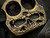 MOC Custom Skull Brass Knuckles Two Finger #700