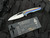 CONSIGNMENT Marfione Custom Sigil MK6 Folder Two-Tone Anodized Titanium Body w/ Mokuti Plate/Bronzed Hardware and Mirror Polished Blade (3.5") S/N 002