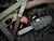 Blackside Customs Americana "Murdered Out" Fixed Blade Textured Titanium Scales w/ Magnacut Cerakote Blade (4.5")